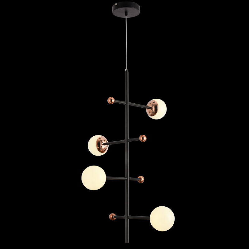 Подвесной светильник Natali Kovaltseva LED LAMPS 81338 GOLD BLACK