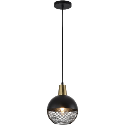 Подвесной светильник Reluce 03205-3.9-01 BK+COPPER