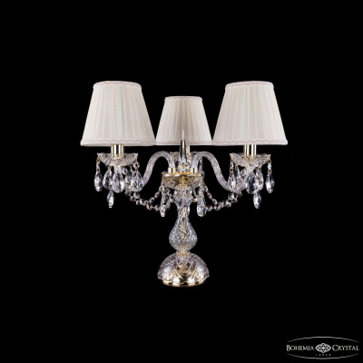 Настольная лампа Bohemia Ivele Crystal 1406L/3/141-39 G SH3A-160