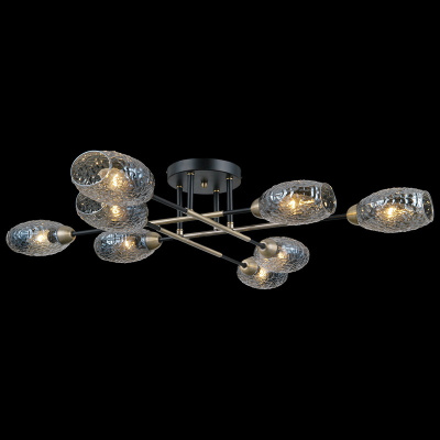 Люстра на штанге Illumico IL0255-8CSQ-79 BK AB