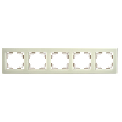 Рамка 5-местная Stekker Катрин GFR00-7005-07 49039