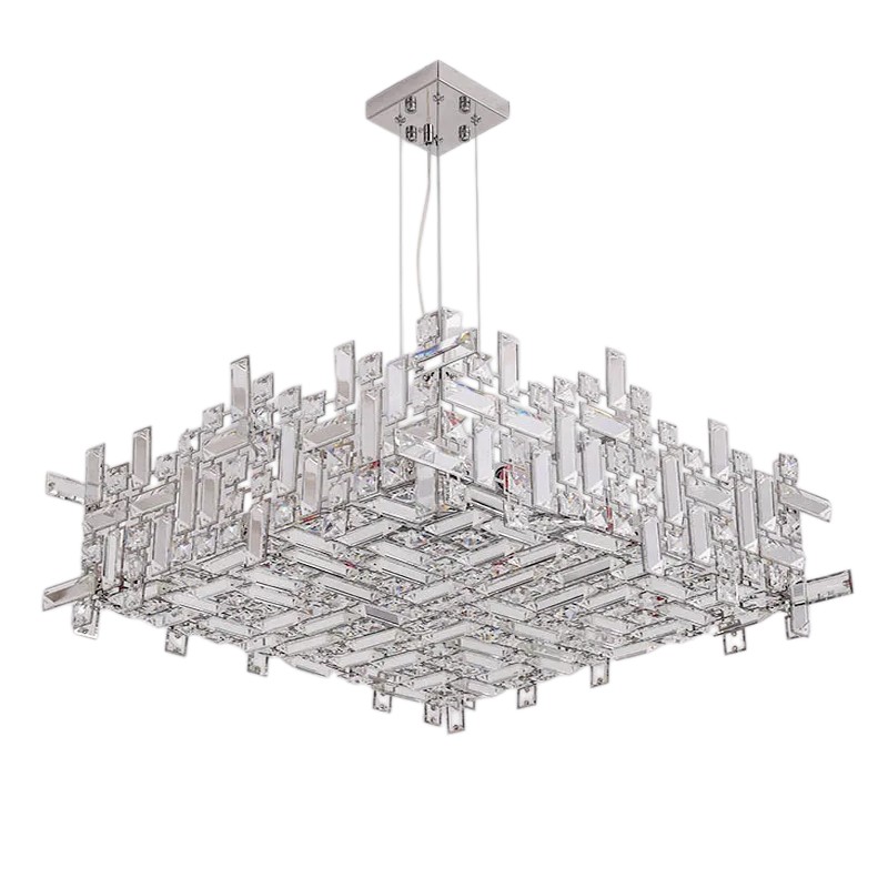 Подвесная люстра Delight Collection P7838-W80 chrome