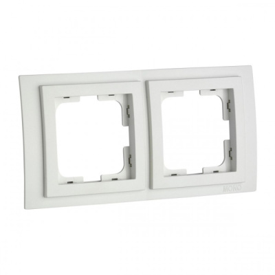 Рамка на 2 поста Mono Electric Larissa белый 103-191900-161
