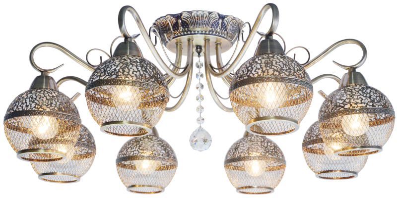 Потолочная люстра Toplight Lynette TL1156-8D