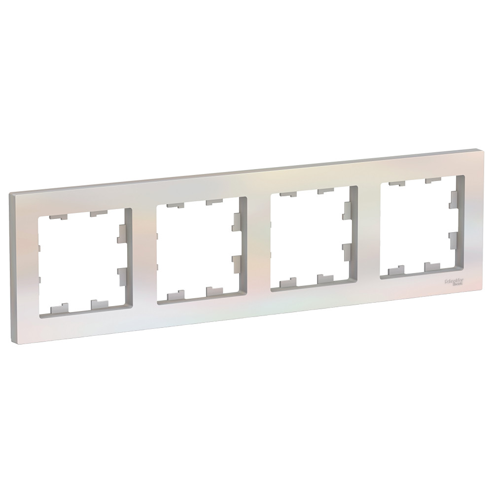 Рамка 4-ая, универсальная Systeme Electric AtlasDesign Жемчуг ATN000404