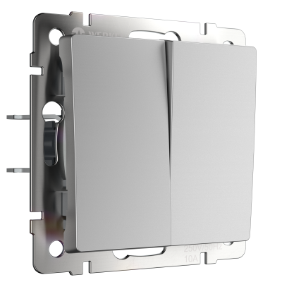 Выключатель двухклавишный проходной Werkel W1122006 4690389164835 a050890