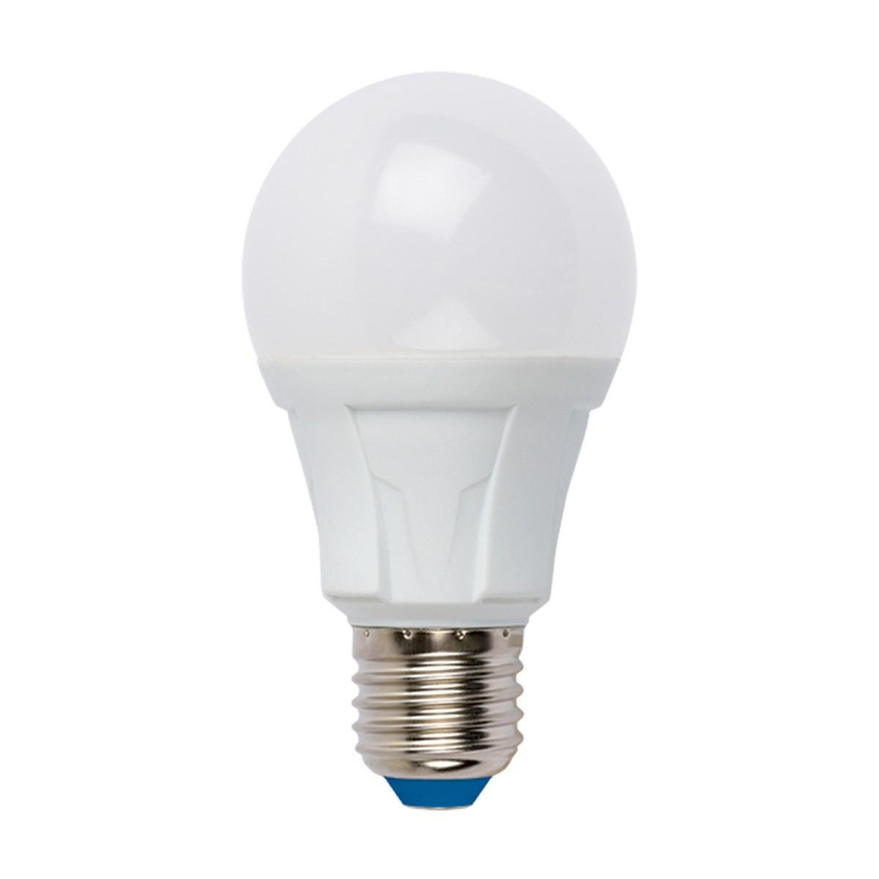 Лампа светодиодная диммируемая (UL-00004289) Uniel E27 12W 4000K матовая LED-A60 12W/4000K/E27/FR/DIM PLP01WH