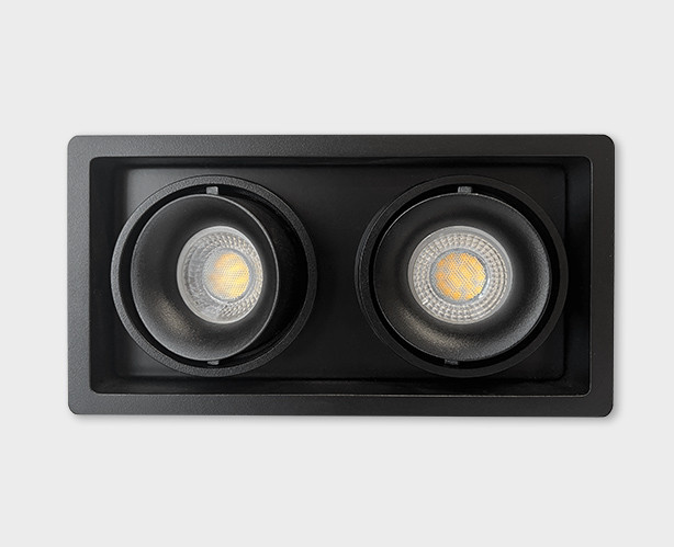 Встраиваемый светильник Italline DE-312 black