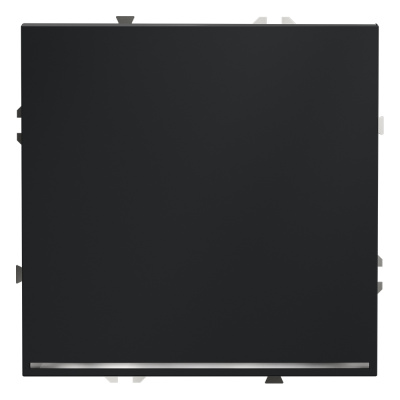 Проходной переключатель одноклавишный с подсветкой Voltum S70 VLS010407 (графит)