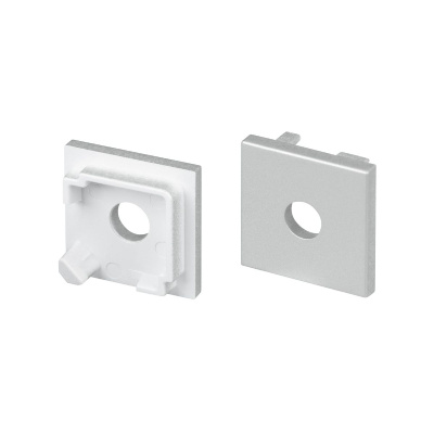 Заглушка Arlight SL-KANT-H16-S10 SQUARE с отверстием 053567