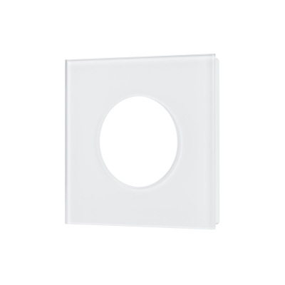 Рамка стеклянная на 1 пост Arlight FRM-GLARE-GC-1-WH 043832