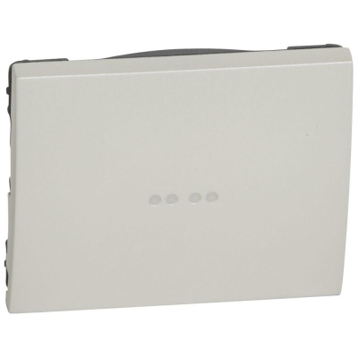 Лицевая панель Legrand Galea Life выключателя с подсветкой перламутр 771534