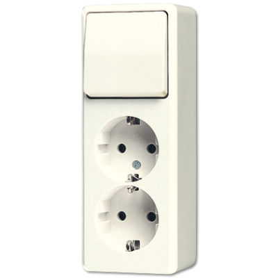 Розетка + выключатель Jung 626A