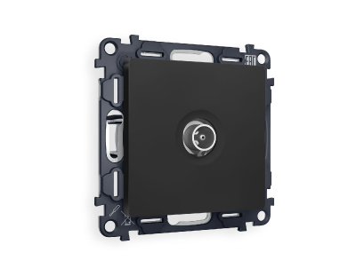 Комплект механизма TV розетки проходной 5-1000 MHz 4dB Ambrella Volt Alfa MA813030