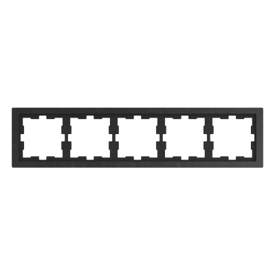 Рамка 5-постовая Schneider Electric Merten D-Life MTN4050-6547