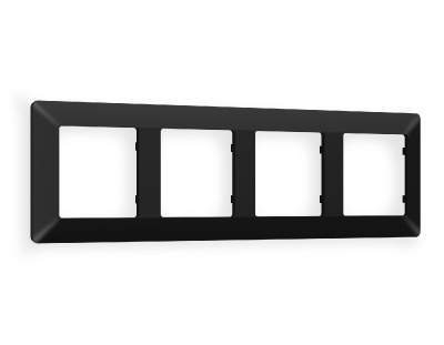 Рамка четырехместная Ambrella Volt Line AF110704