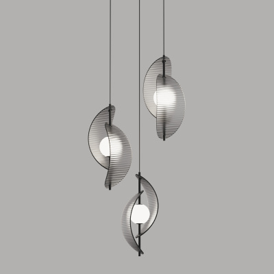 Подвесной светильник Delight Collection MD24030035-3A black/smoky