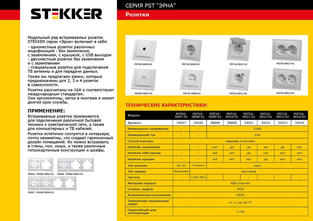 Розетка компьютерная  Feron Stekker Эрна белый PST00900701 39047