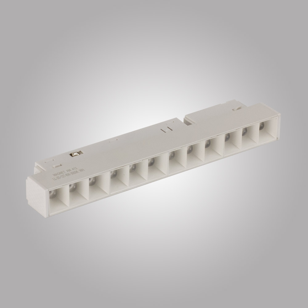 Трековый магнитный светильник AM Group MAGNET AM413 LL-20-12T-8W 3000K WH