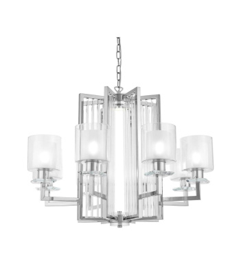 Подвесная люстра Lumina Deco Manhattan LDP 8012-8 CHR