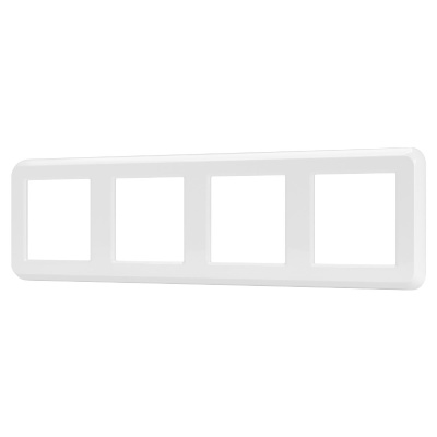 Рамка четырехместная Arlight FRM-VERSA-PL-4-WH 045187