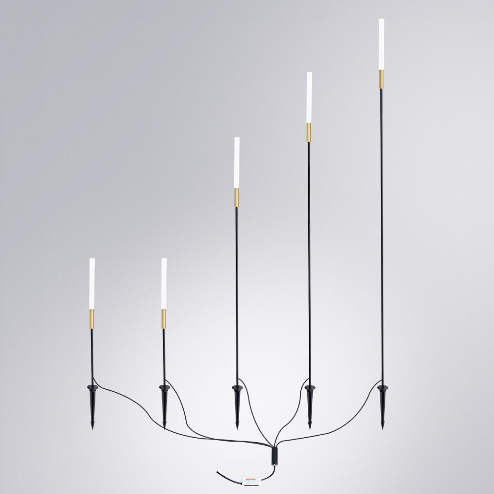 Ландшафтный светильник Arte Lamp Muster A1083PA-5BK
