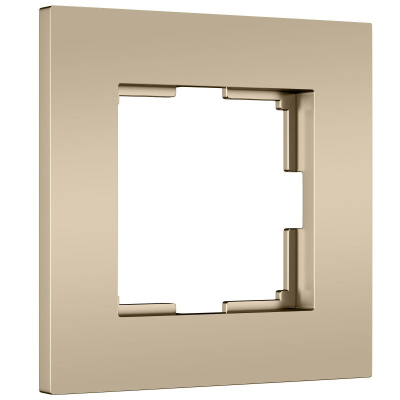 Рамка на 1 пост Werkel Slab (шампань софт) W0012911 4690389218385 a071623