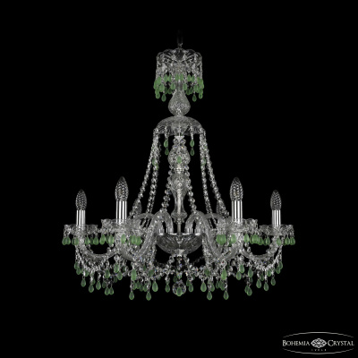 Подвесная люстра Bohemia Ivele Crystal 1410/6/240/XL-74 Ni V5001