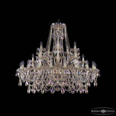 Подвесная люстра Bohemia Ivele Crystal 1411/20+5+5/400 G M801