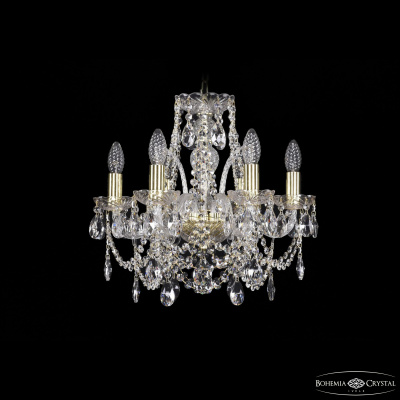 Подвесная люстра Bohemia Ivele Crystal 1411/6/141 G