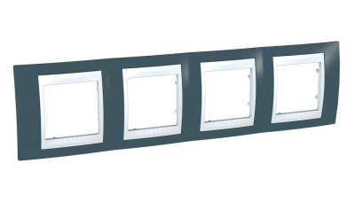 Рамка 4-постовая Schneider Electric Unica Хамелеон MGU6.008.877