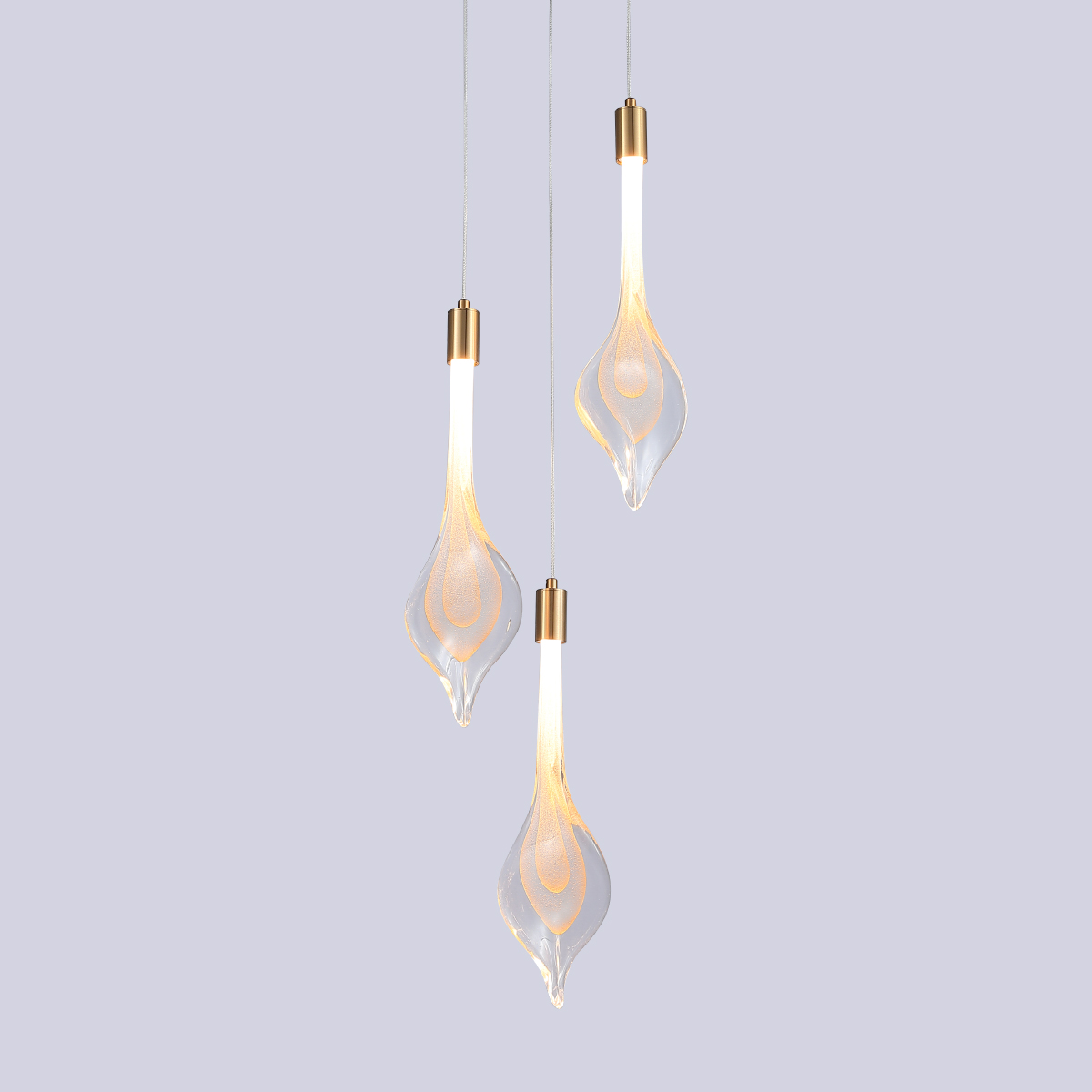 Подвесной светильник Delight Collection P98066-3 antique brass