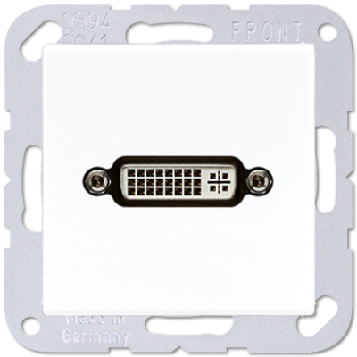 Розетка DVI Jung MAA1193WW