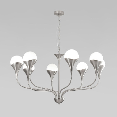 Подвесная люстра Eurosvet 60169/8 никель Smart a068277