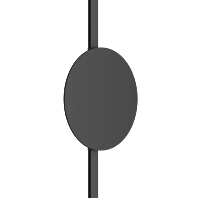 Трековый магнитный однофазный светильник Denkirs Air reflex DK5350-BK