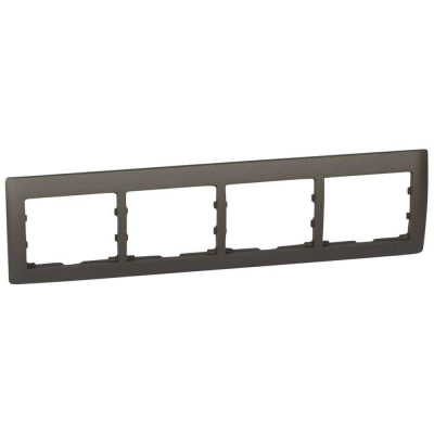 Рамка 4-постовая Legrand Galea Life темная бронза 771204