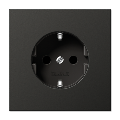 Розетка 2K+З со шторками Jung AL1520KIAN