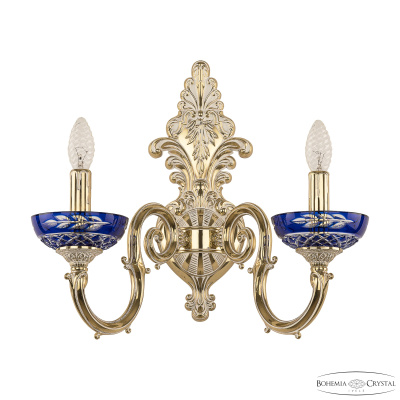 Бра Bohemia Ivele Crystal Verona 7203B15/2/210 GW P Clear-Blue/H-1J