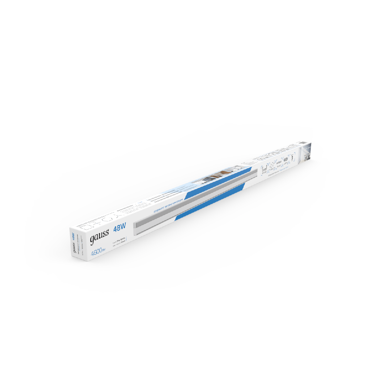 Линейный потолочный светильник Gauss Shop Lighting 883525348