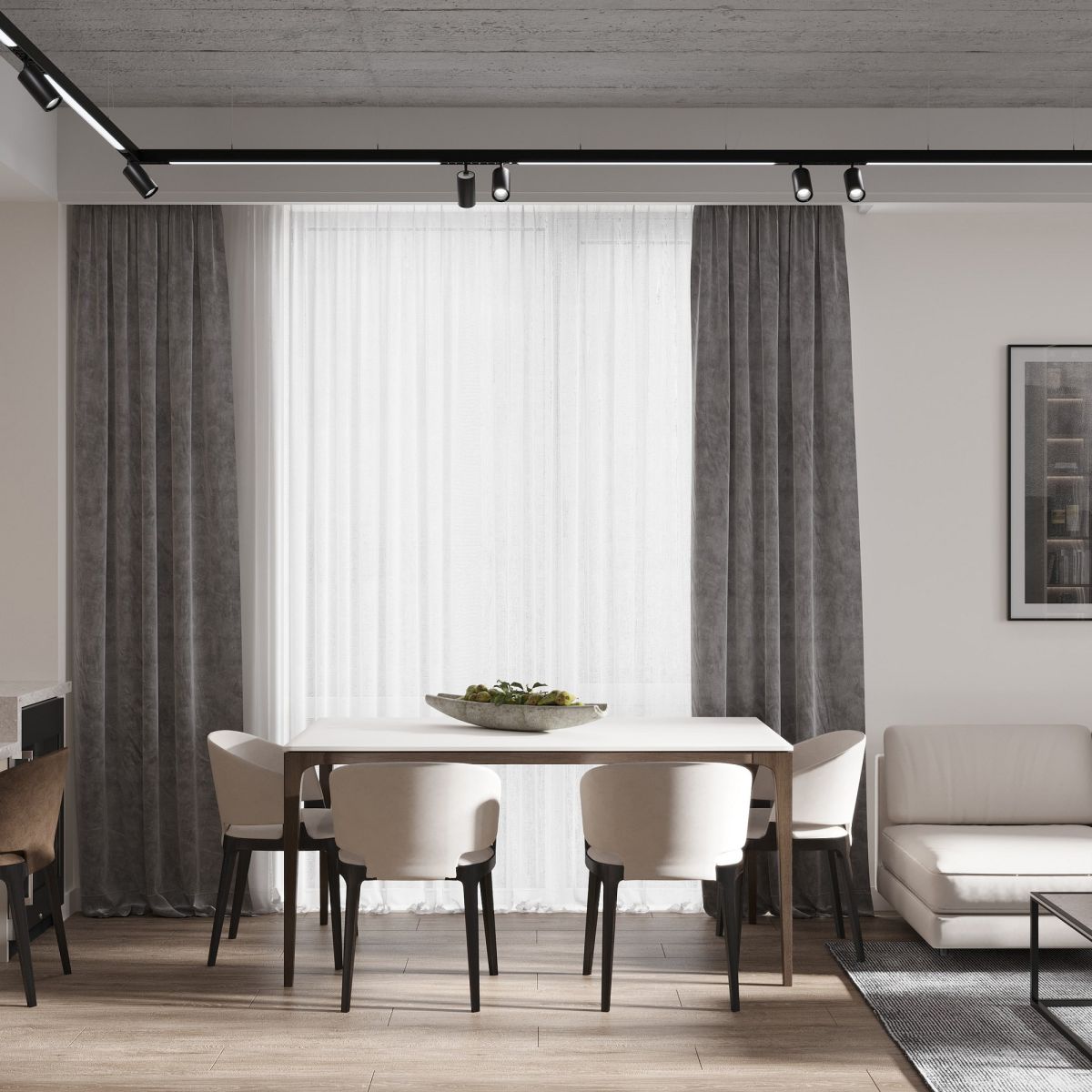 Трековый магнитный светильник Hesby Lighting ElDeko HSBL_0077