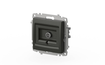 Розетка для TV с экраном (концевая) ELBI Zena Vega 609-011100-273