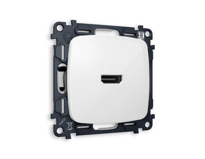 Комплект механизма розетки HDMI 2.0 Ambrella Volt Omega (OP1140, VM222) MO114010