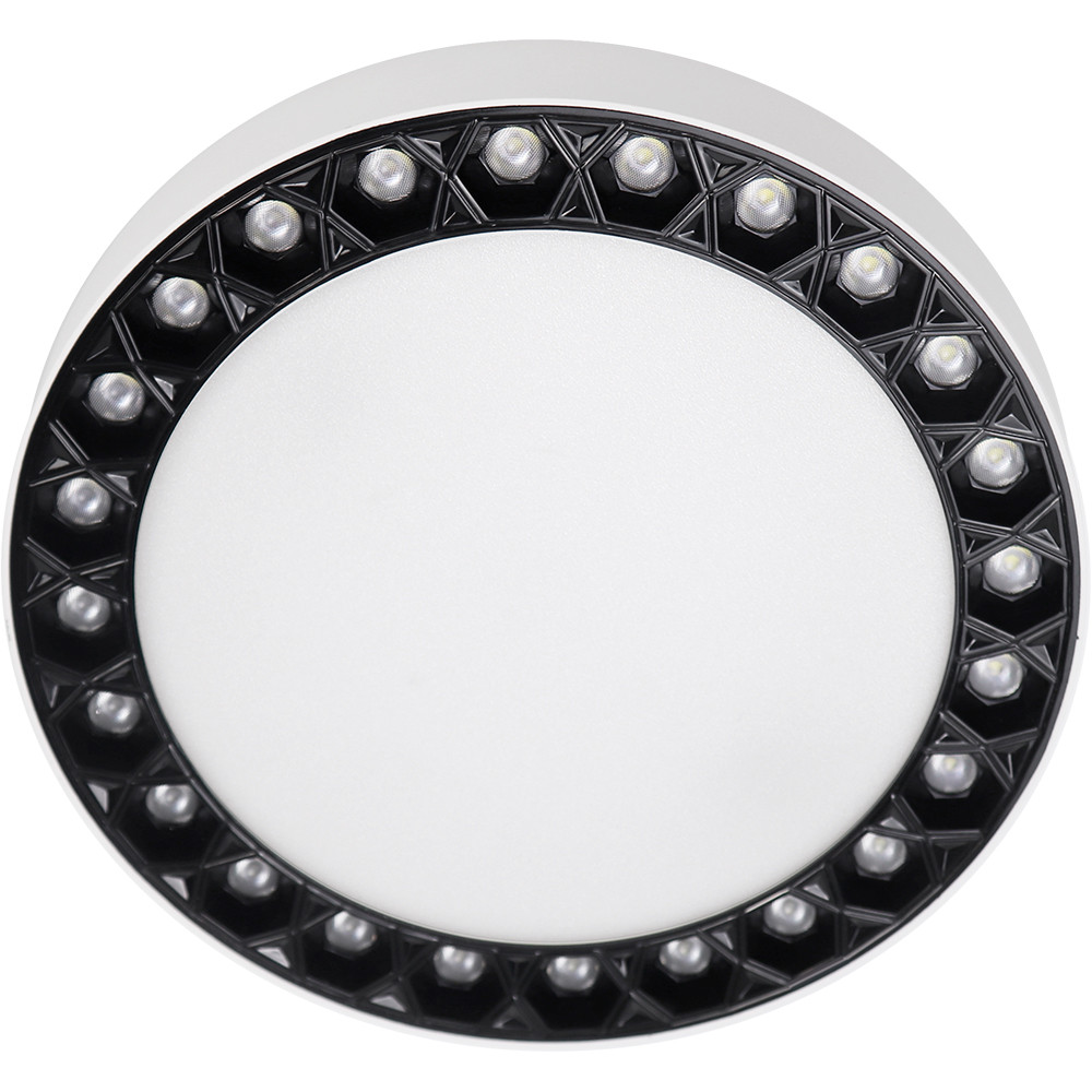 Точечный светильник iLedex Mercury 5552-24W-D165-3/4K-WH+BK