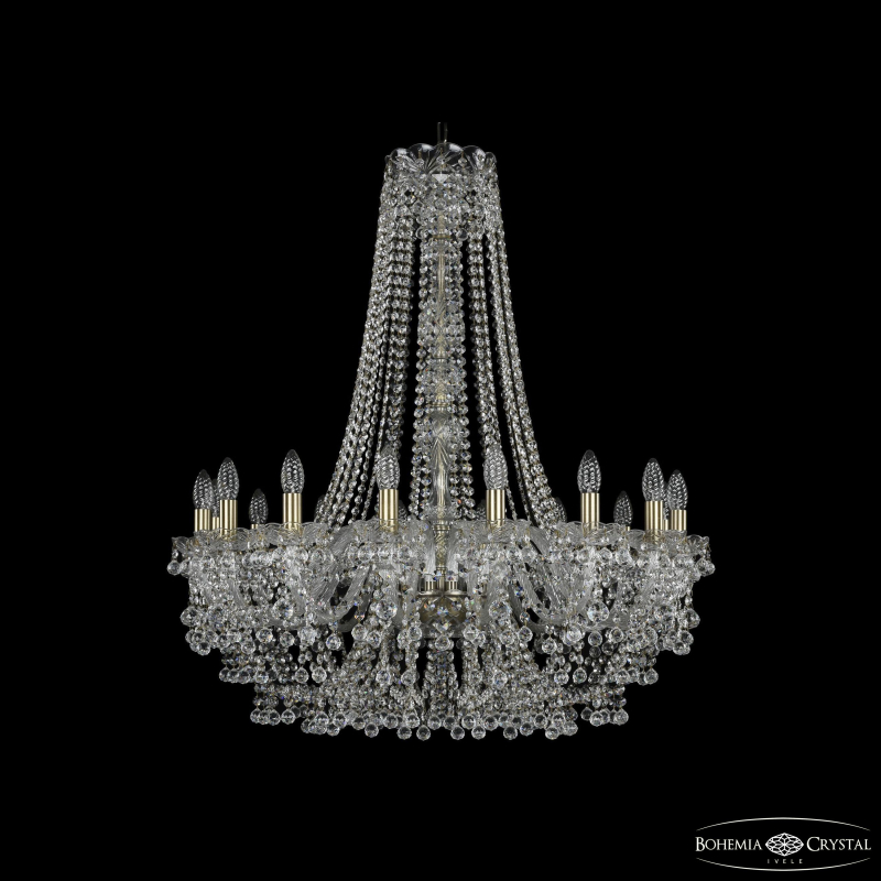 Подвесная люстра Bohemia Ivele Crystal 1409/16/360/h-96 Pa