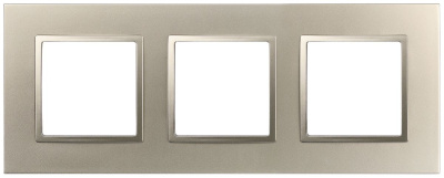 Рамка для розеток и выключателей на 3 поста Эра 14-5013-04 Б0060584