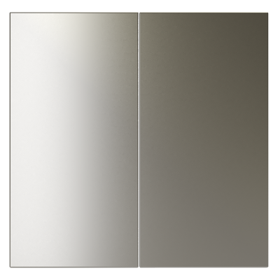 Клавиши для выключателя/переключателя двухклавишного Voltum S70 (шелк) VLS000304