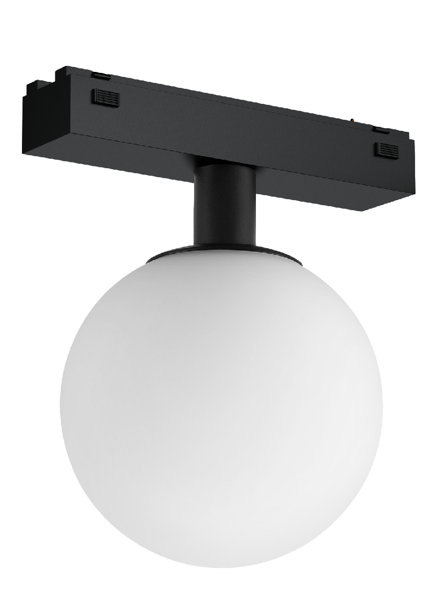 Трековый магнитный светильник iLedex Vision 4825-046-D120-6W-340DG-4000K-BK