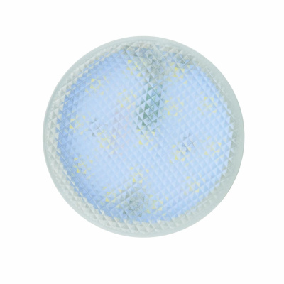 Лампа светодиодная (UL-00006500) Uniel GX53 7W 3000K призма LED-GX53-7W/3000K+3000K/GX53/PR PLB02WH
