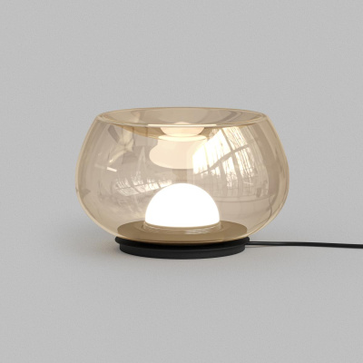 Настольная лампа Denkirs Floa DK6747-BK+AM