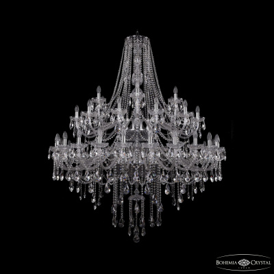 Подвесная люстра Bohemia Ivele Crystal 1415/24+12+6/530/2d Ni